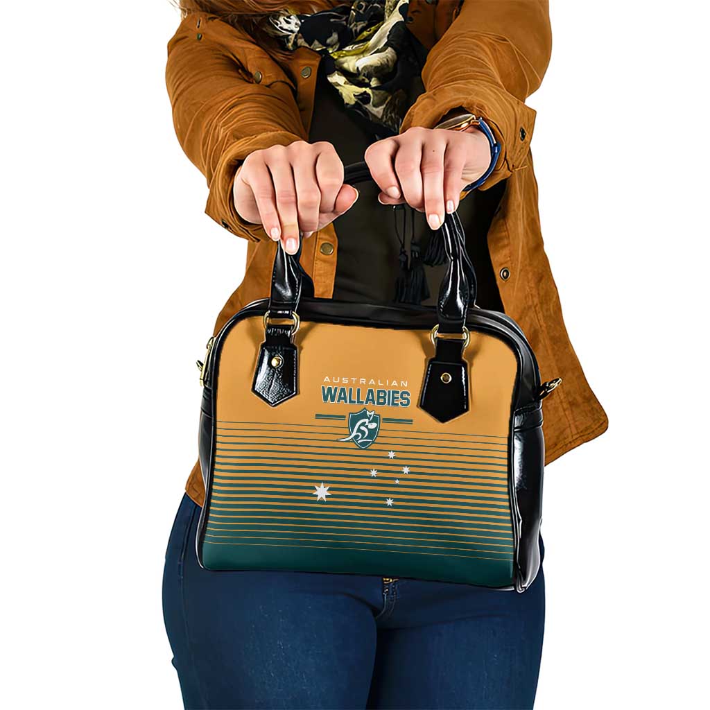 Rugby Australia Shoulder Handbag Junior Wallabies Go Champions