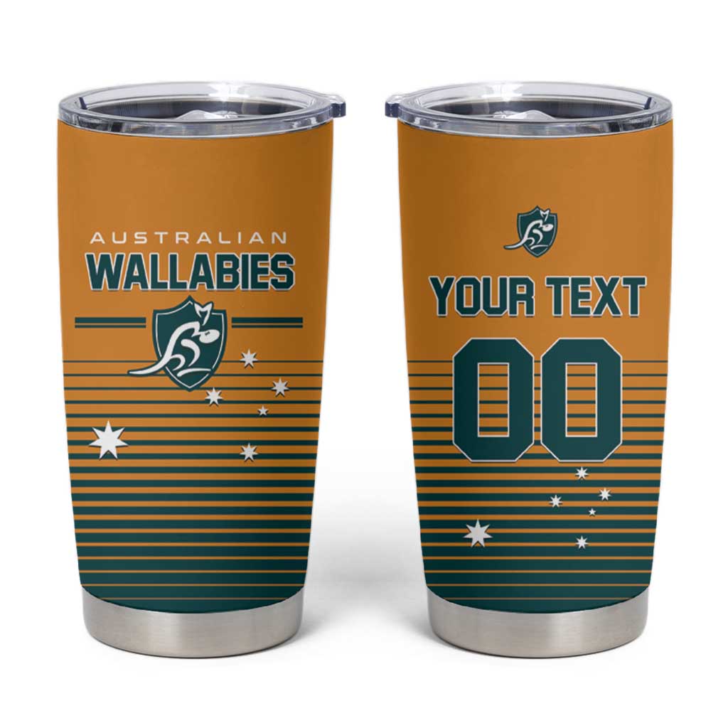 Custom Rugby Australia Tumbler Cup Junior Wallabies Go Champions