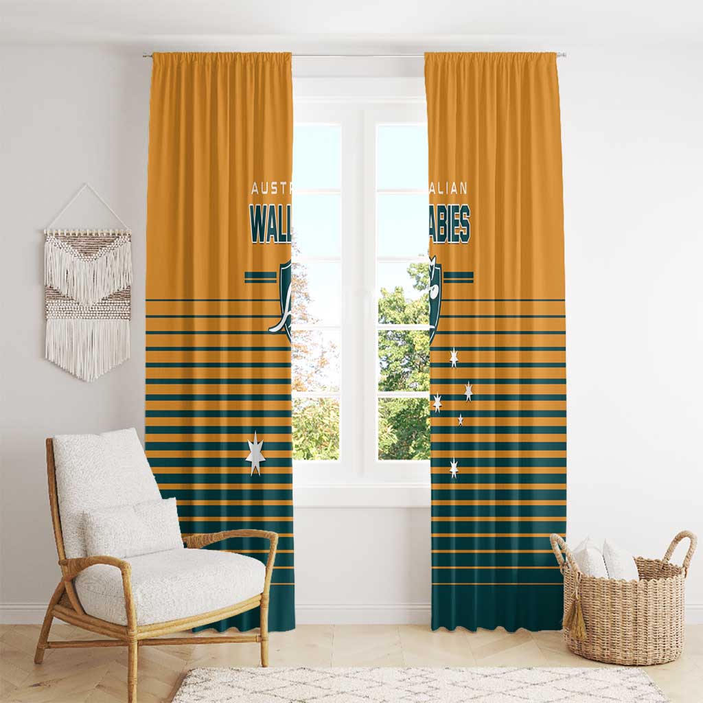 Rugby Australia Window Curtain Junior Wallabies Go Champions