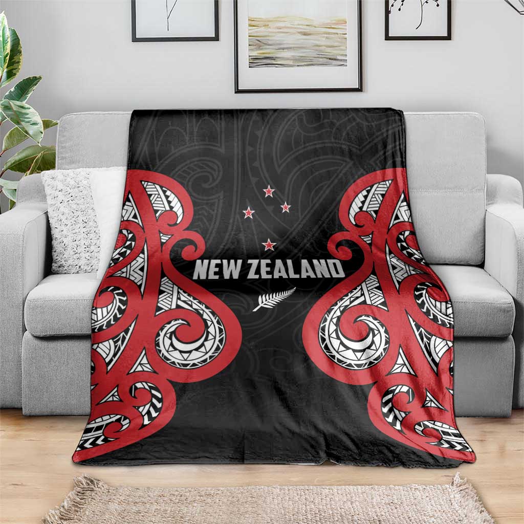 Rugby New Zealand Blanket Baby Black Go Champions