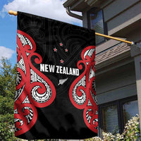 Rugby New Zealand Garden Flag Baby Black Go Champions