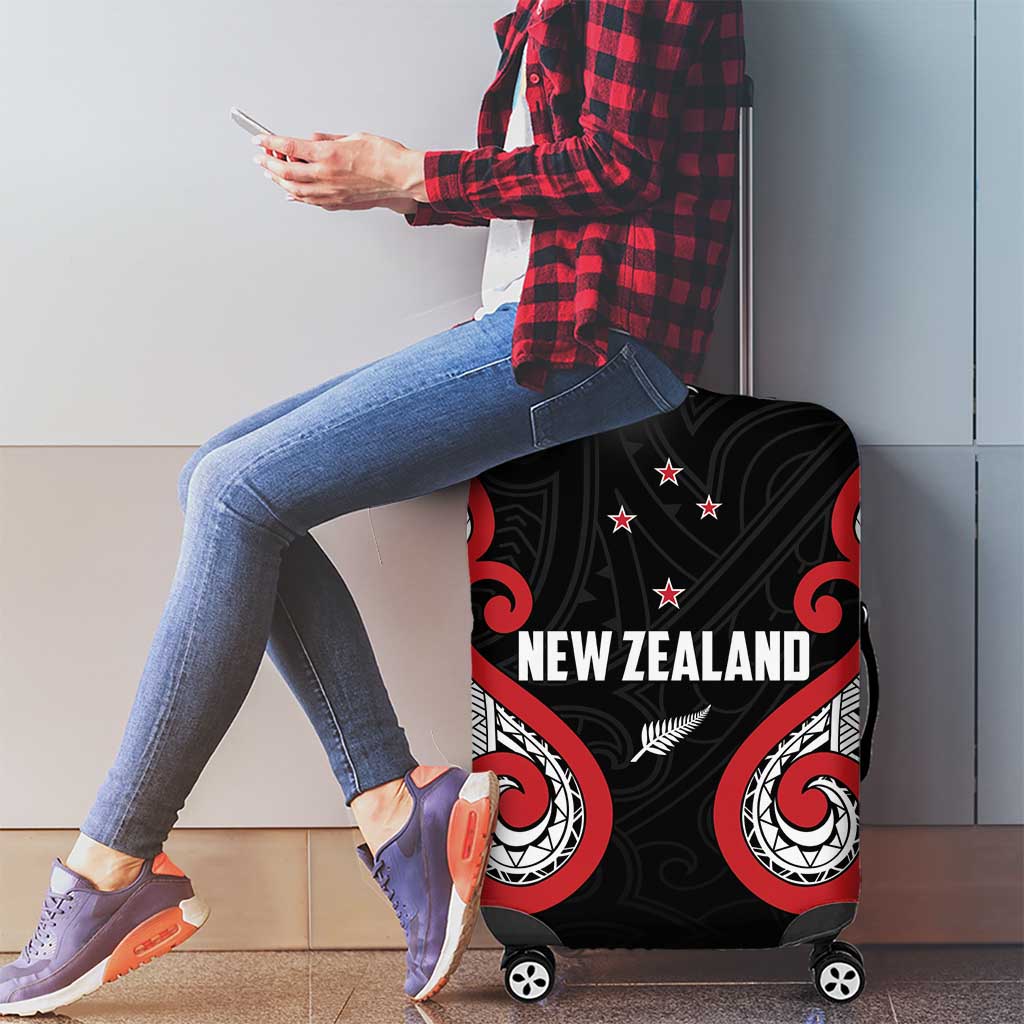 Rugby New Zealand Luggage Cover Baby Black Go Champions
