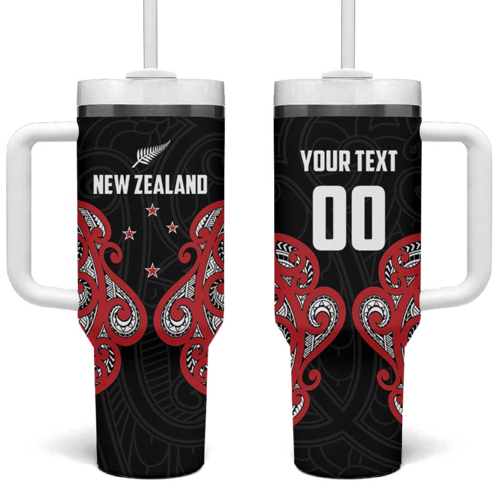 Custom Rugby New Zealand Tumbler With Handle Baby Black Go Champions
