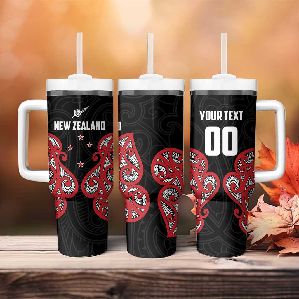 Custom Rugby New Zealand Tumbler With Handle Baby Black Go Champions