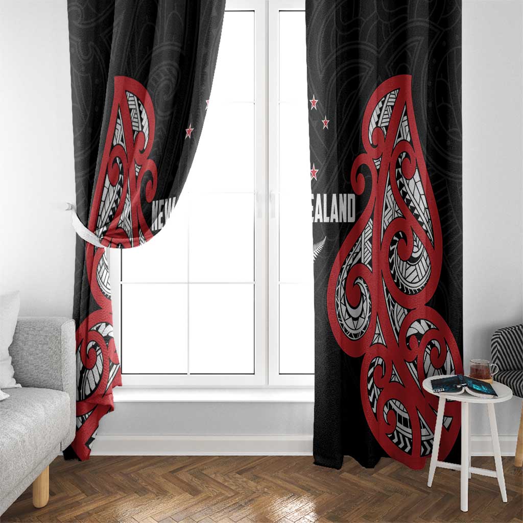 Rugby New Zealand Window Curtain Baby Black Go Champions