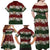 Hawaiian Hibiscus Christmas Color Family Matching Off Shoulder Maxi Dress and Hawaiian Shirt Unique