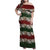 Hawaiian Hibiscus Christmas Color Family Matching Off Shoulder Maxi Dress and Hawaiian Shirt Unique