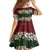 Hawaiian Hibiscus Christmas Color Family Matching Off Shoulder Short Dress and Hawaiian Shirt Unique