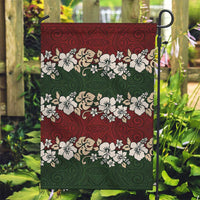 Hawaiian Hibiscus Christmas Color Garden Flag Unique LT01 Garden Flag Red - Polynesian Pride