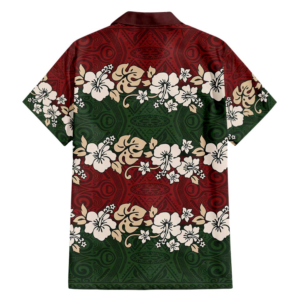 Hawaiian Hibiscus Christmas Color Hawaiian Shirt Unique LT01 - Polynesian Pride