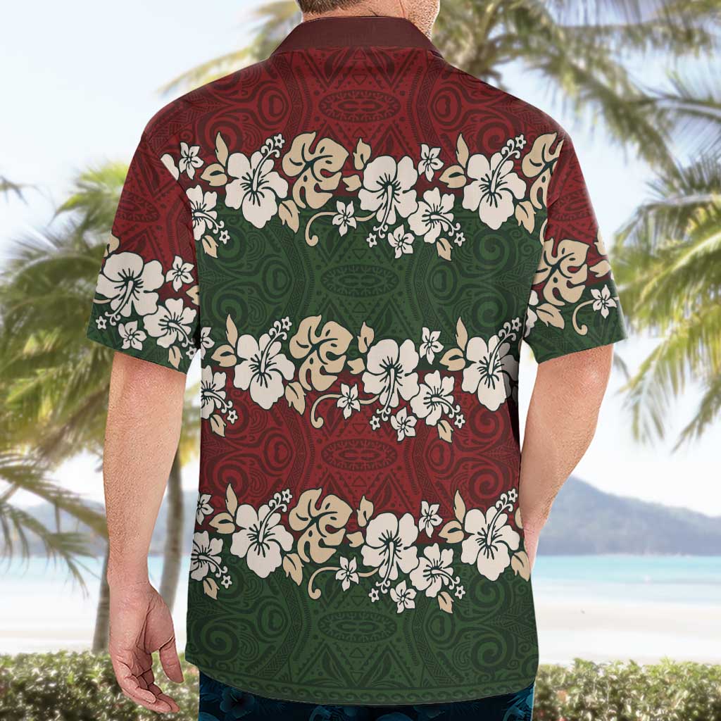 Hawaiian Hibiscus Christmas Color Hawaiian Shirt Unique LT01 - Polynesian Pride