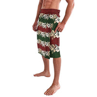 Hawaiian Hibiscus Christmas Color Lavalava Unique LT01 - Polynesian Pride