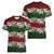 Hawaiian Hibiscus Christmas Color Women V-Neck T-Shirt Unique