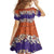 Hawaiian Hibiscus Family Matching Short Sleeve Bodycon Dress and Hawaiian Shirt Orange and Purple Unique