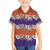 Hawaiian Hibiscus Kid Hawaiian Shirt Orange and Purple Unique