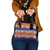 Hawaiian Hibiscus Shoulder Handbag Orange and Purple Unique