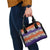 Hawaiian Hibiscus Shoulder Handbag Orange and Purple Unique