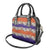 Hawaiian Hibiscus Shoulder Handbag Orange and Purple Unique