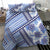 Hawaii Quilt Bedding Set Kakau Polynesian Pattern Blue Version LT01 - Polynesian Pride