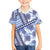 Hawaii Quilt Family Matching Long Sleeve Bodycon Dress and Hawaiian Shirt Kakau Polynesian Pattern Blue Version LT01 Son's Shirt Blue - Polynesian Pride