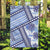 Hawaii Quilt Garden Flag Kakau Polynesian Pattern Blue Version LT01 Garden Flag Blue - Polynesian Pride