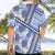 Hawaii Quilt Hawaiian Shirt Kakau Polynesian Pattern Blue Version LT01 - Polynesian Pride