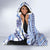 Hawaii Quilt Hooded Blanket Kakau Polynesian Pattern Blue Version LT01 - Polynesian Pride