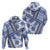 Hawaii Quilt Hoodie Kakau Polynesian Pattern Blue Version LT01 - Polynesian Pride