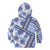 Hawaii Quilt Kid Hoodie Kakau Polynesian Pattern Blue Version LT01 - Polynesian Pride