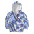 Hawaii Quilt Kid Hoodie Kakau Polynesian Pattern Blue Version LT01 Zip Hoodie Blue - Polynesian Pride