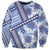 Hawaii Quilt Sweatshirt Kakau Polynesian Pattern Blue Version LT01 Unisex Blue - Polynesian Pride