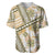 Hawaii Quilt Baseball Jersey Kakau Polynesian Pattern Gold Version LT01 Gold - Polynesian Pride