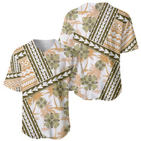 Hawaii Quilt Baseball Jersey Kakau Polynesian Pattern Gold Version LT01 - Polynesian Pride