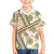 Hawaii Quilt Family Matching Puletasi Dress and Hawaiian Shirt Kakau Polynesian Pattern Gold Version LT01 Son's Shirt Gold - Polynesian Pride