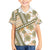 Hawaii Quilt Kid Hawaiian Shirt Kakau Polynesian Pattern Gold Version LT01 Kid Gold - Polynesian Pride