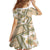 Hawaii Quilt Kid Short Sleeve Dress Kakau Polynesian Pattern Gold Version LT01 - Polynesian Pride