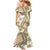 Hawaii Quilt Mermaid Dress Kakau Polynesian Pattern Gold Version LT01 - Polynesian Pride