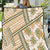 Hawaii Quilt Quilt Kakau Polynesian Pattern Gold Version LT01 Gold - Polynesian Pride