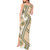 Hawaii Quilt Tank Maxi Dress Kakau Polynesian Pattern Gold Version LT01 - Polynesian Pride