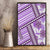 Hawaii Quilt Canvas Wall Art Kakau Polynesian Pattern Lilac Version LT01 - Polynesian Pride