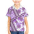 Hawaii Quilt Family Matching Mermaid Dress and Hawaiian Shirt Kakau Polynesian Pattern Lilac Version LT01 Son's Shirt Purple - Polynesian Pride