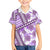 Hawaii Quilt Family Matching Short Sleeve Bodycon Dress and Hawaiian Shirt Kakau Polynesian Pattern Lilac Version LT01 Son's Shirt Purple - Polynesian Pride