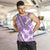 Hawaii Quilt Men Tank Top Kakau Polynesian Pattern Lilac Version LT01 Purple - Polynesian Pride