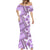 Hawaii Quilt Mermaid Dress Kakau Polynesian Pattern Lilac Version LT01 - Polynesian Pride