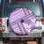 Hawaii Quilt Spare Tire Cover Kakau Polynesian Pattern Lilac Version LT01 - Polynesian Pride