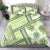 Hawaii Quilt Bedding Set Kakau Polynesian Pattern Olive Green Version LT01 - Polynesian Pride