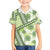 Hawaii Quilt Family Matching Long Sleeve Bodycon Dress and Hawaiian Shirt Kakau Polynesian Pattern Olive Green Version LT01 Son's Shirt Green - Polynesian Pride