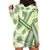 Hawaii Quilt Hoodie Dress Kakau Polynesian Pattern Olive Green Version LT01 - Polynesian Pride