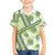 Hawaii Quilt Kid Hawaiian Shirt Kakau Polynesian Pattern Olive Green Version LT01 Kid Green - Polynesian Pride