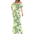 Hawaii Quilt Mermaid Dress Kakau Polynesian Pattern Olive Green Version LT01 - Polynesian Pride